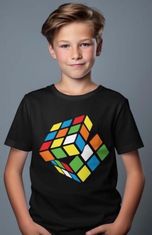 T-shirt Garçon | rubi cube