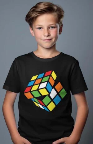 T-shirt Garçon | rubi cube