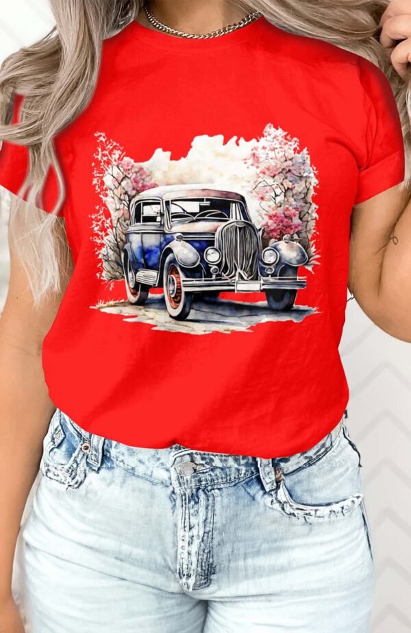 T-shirt Femme en Gros | Old car vintage