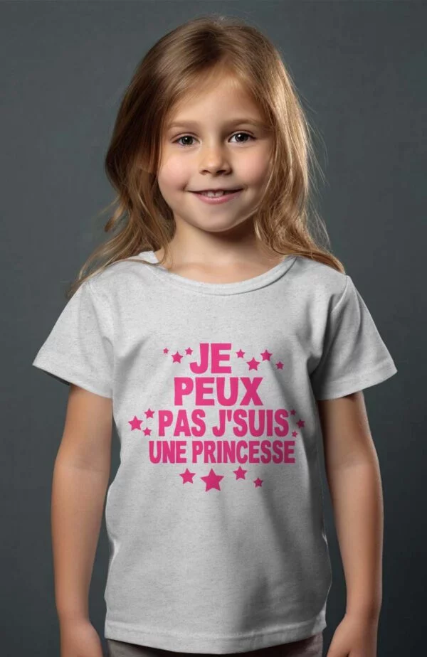 T-shirt Fille en Gros | peux pas princesse