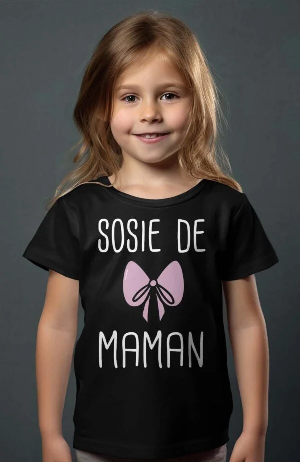 T-shirt Fille en Gros | Sosie de Maman