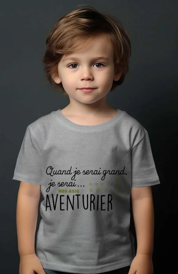 T-shirt Garçon en Gros | Aventurier