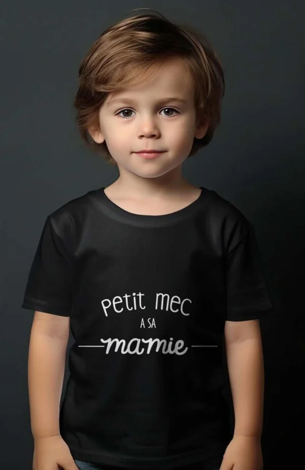 T-shirt Garçon en Gros | P'tit Mec à Mamie