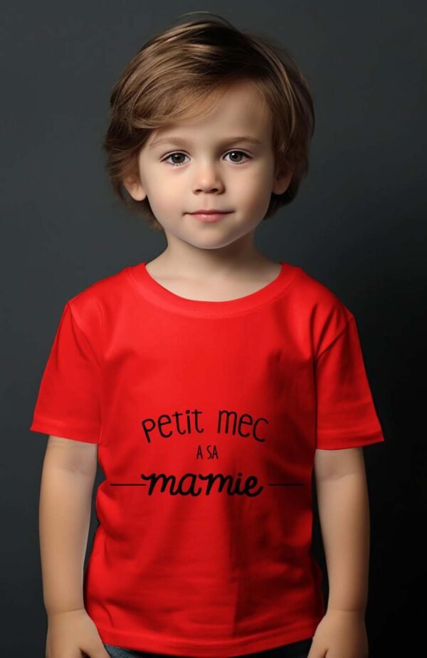 T-shirt Garçon en Gros | P'tit Mec à Mamie