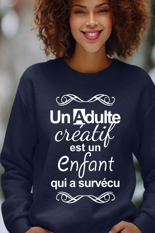 Sweat Col Rond Femme en Gros | Adulte créatif