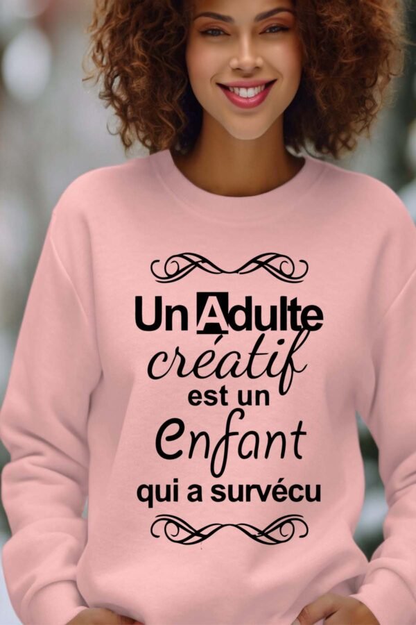 Sweat Col Rond Femme en Gros | Adulte créatif