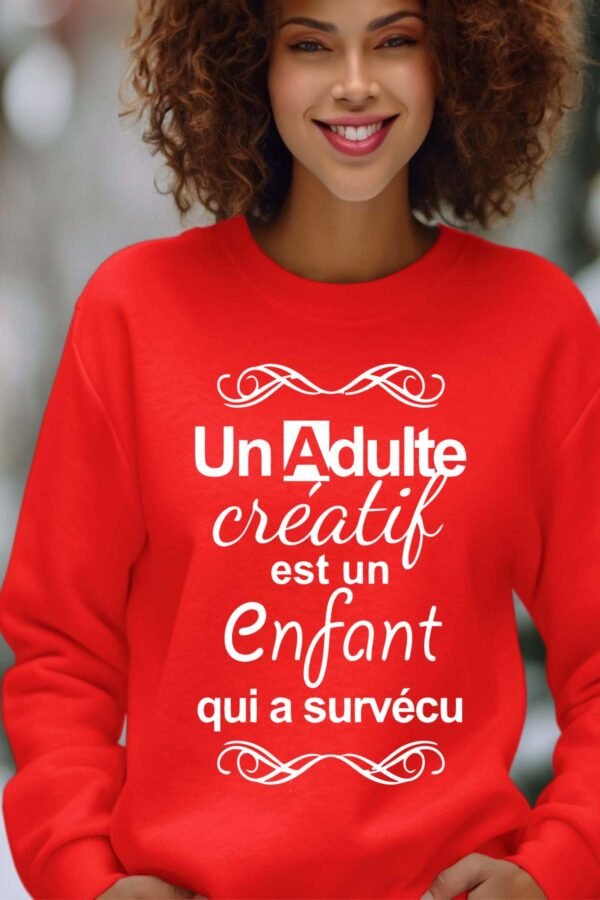 Sweat Col Rond Femme en Gros | Adulte créatif