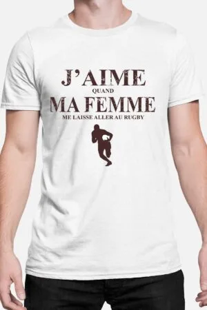 T-shirt Homme en Gros | Aime femme Rugby