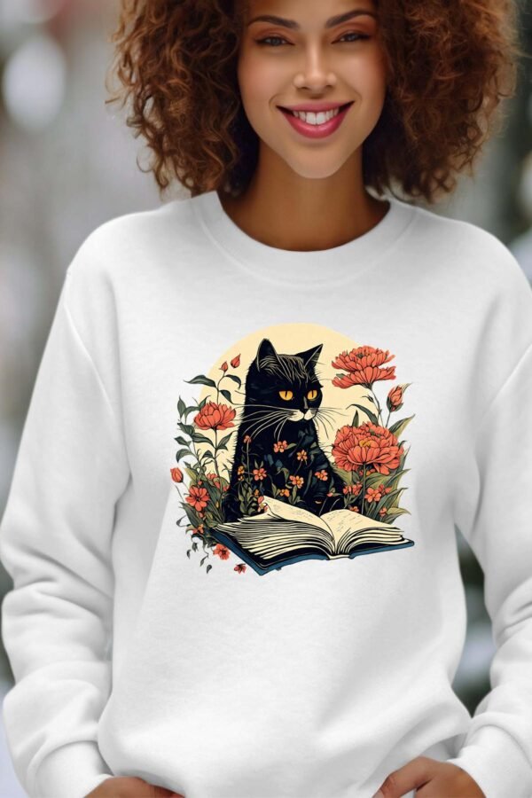 CAT BOOK - Sweat Col Rond Femme
