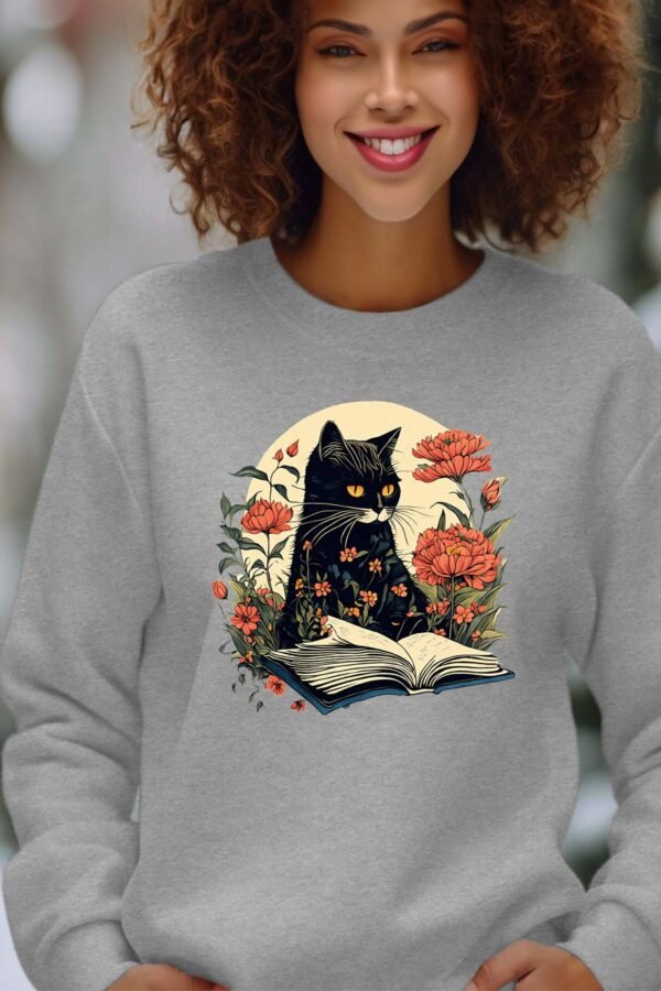 CAT BOOK - Sweat Col Rond Femme