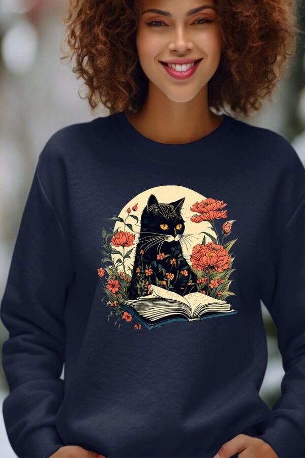 CAT BOOK - Sweat Col Rond Femme