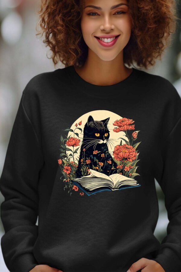 CAT BOOK - Sweat Col Rond Femme