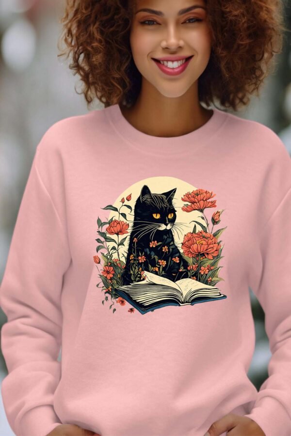 CAT BOOK - Sweat Col Rond Femme