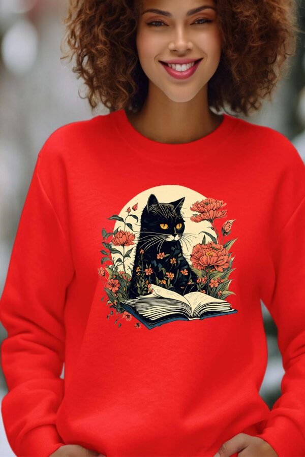 CAT BOOK - Sweat Col Rond Femme