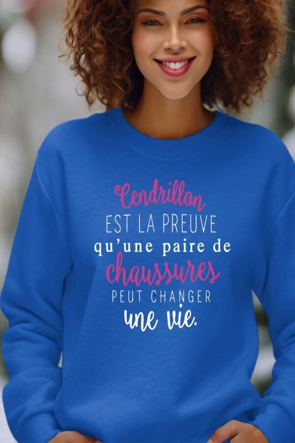 Sweat Col Rond Femme en Gros | Cendrillon chaussure
