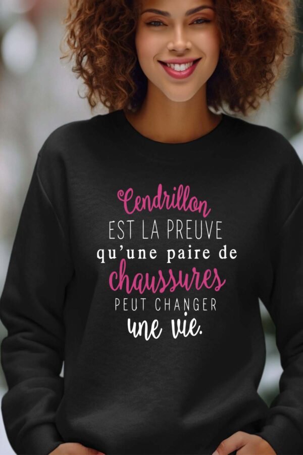 Sweat Col Rond Femme en Gros | Cendrillon chaussure