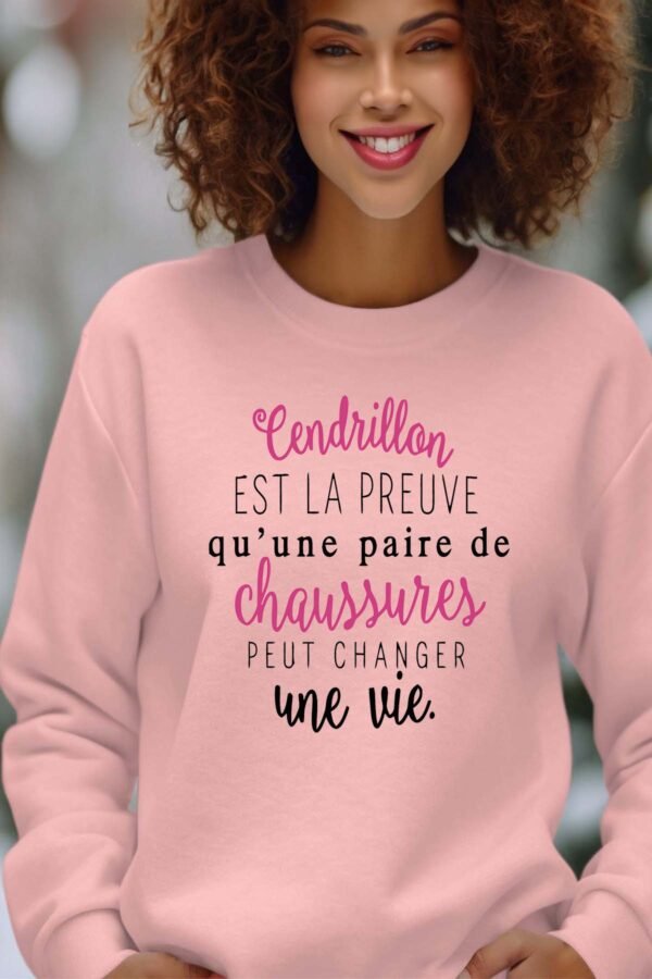 Sweat Col Rond Femme en Gros | Cendrillon chaussure