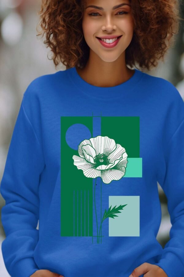 Sweat Col Rond Femme en Gros | Flower style