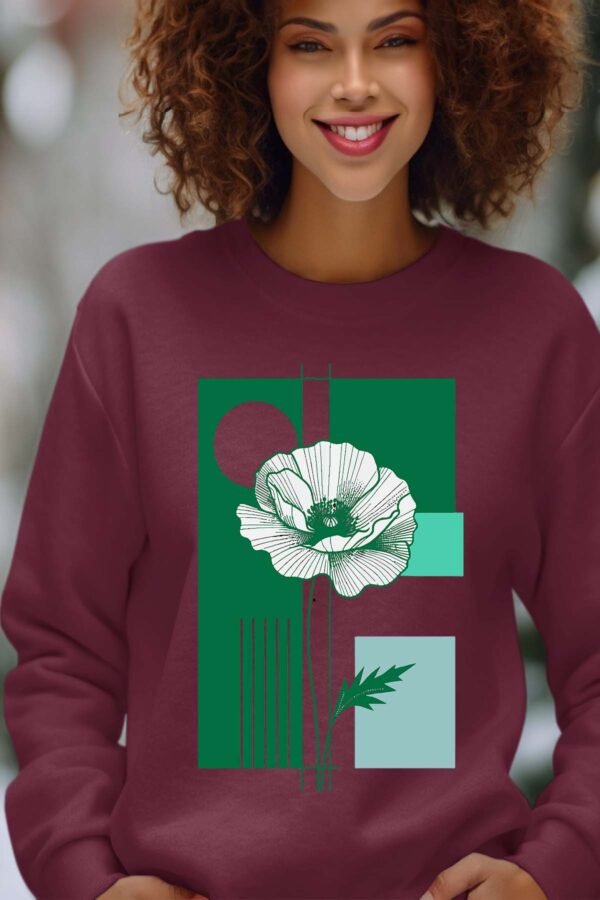 Sweat Col Rond Femme en Gros | Flower style