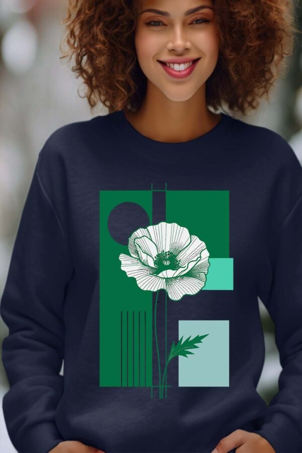 Sweat Col Rond Femme en Gros | Flower style