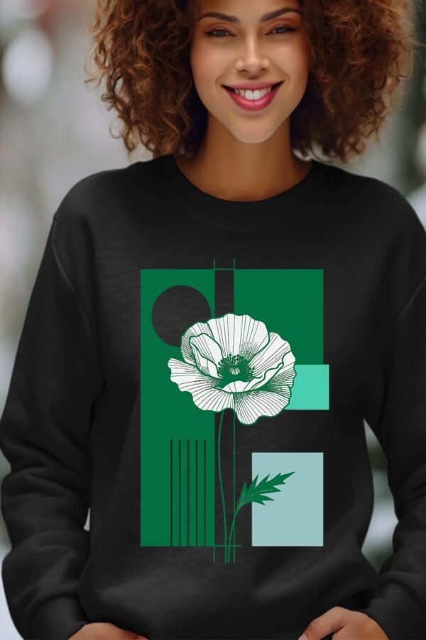 Sweat Col Rond Femme en Gros | Flower style