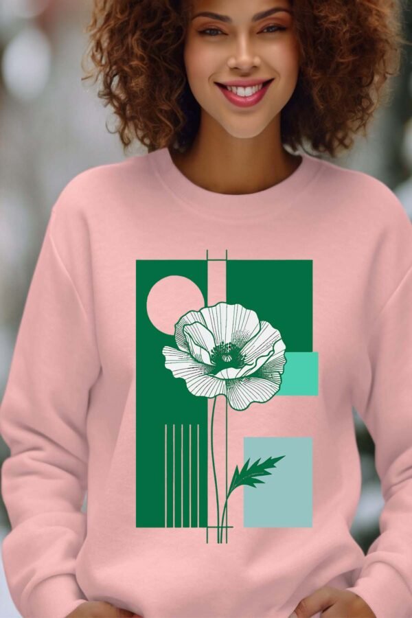 Sweat Col Rond Femme en Gros | Flower style