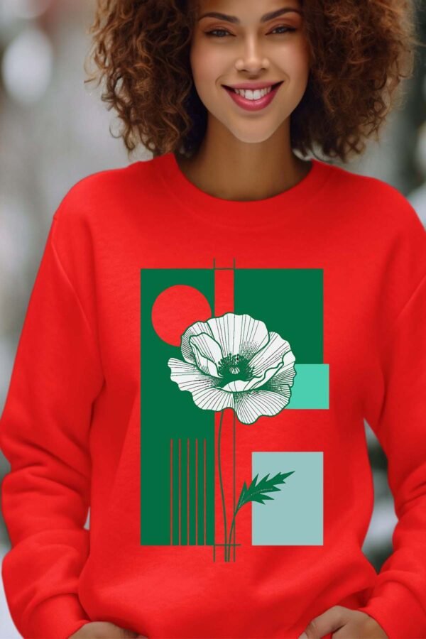 Sweat Col Rond Femme en Gros | Flower style