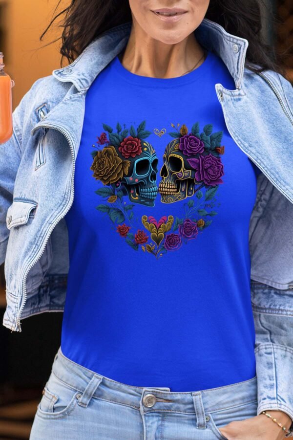 Heart Skeleton - Tshirt Femme