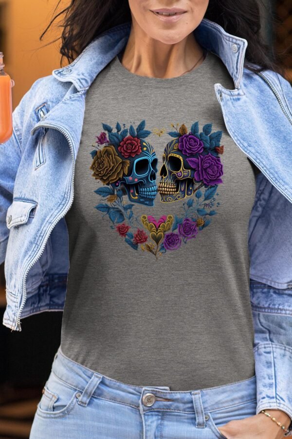 Heart Skeleton - Tshirt Femme
