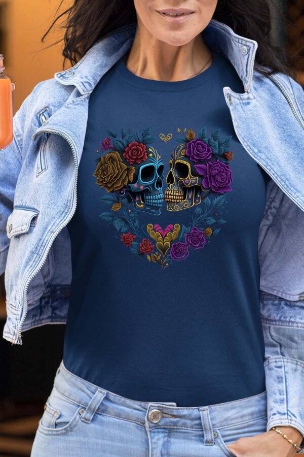 Heart Skeleton - Tshirt Femme
