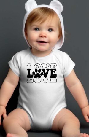 Paw Prin Love - Bodysuit Baby Girl