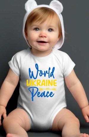 Peace Ukraine - Body Bébé Garçon