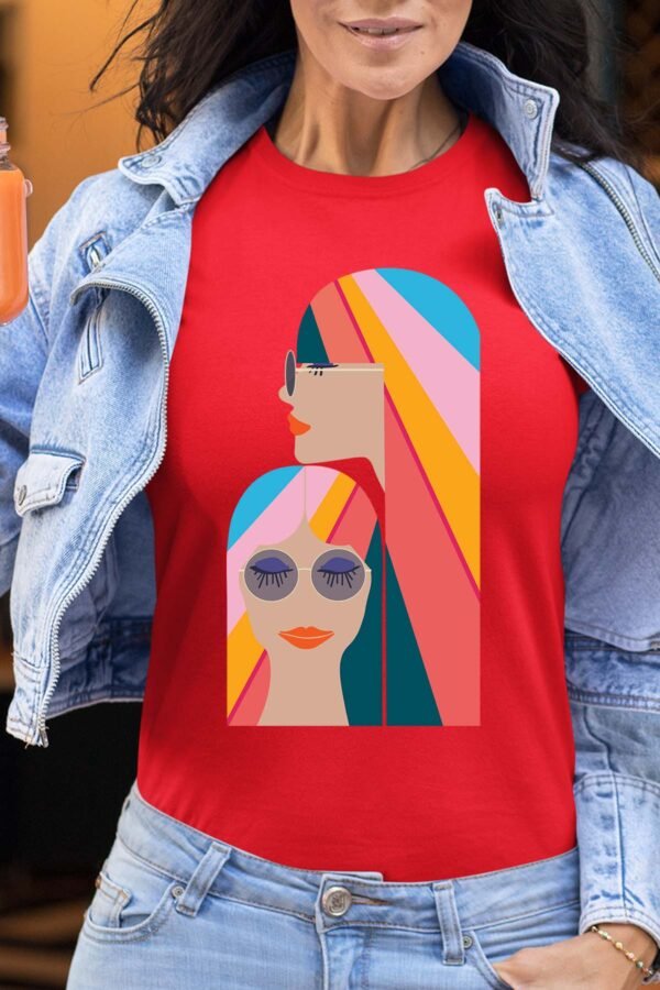 Profil face - Tshirt Femme
