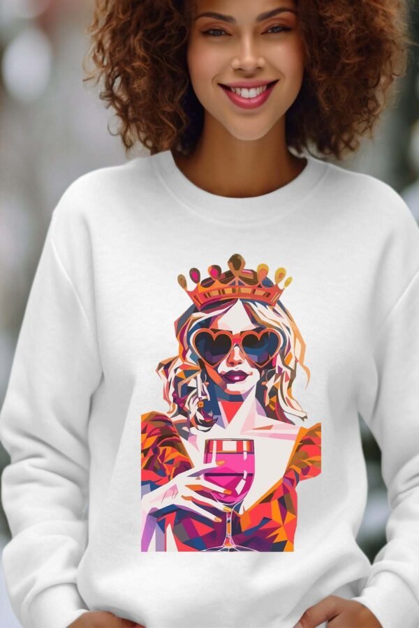 Sweat Col Rond Femme en Gros | Q Glasse