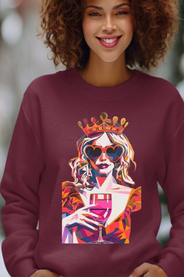 Sweat Col Rond Femme en Gros | Q Glasse