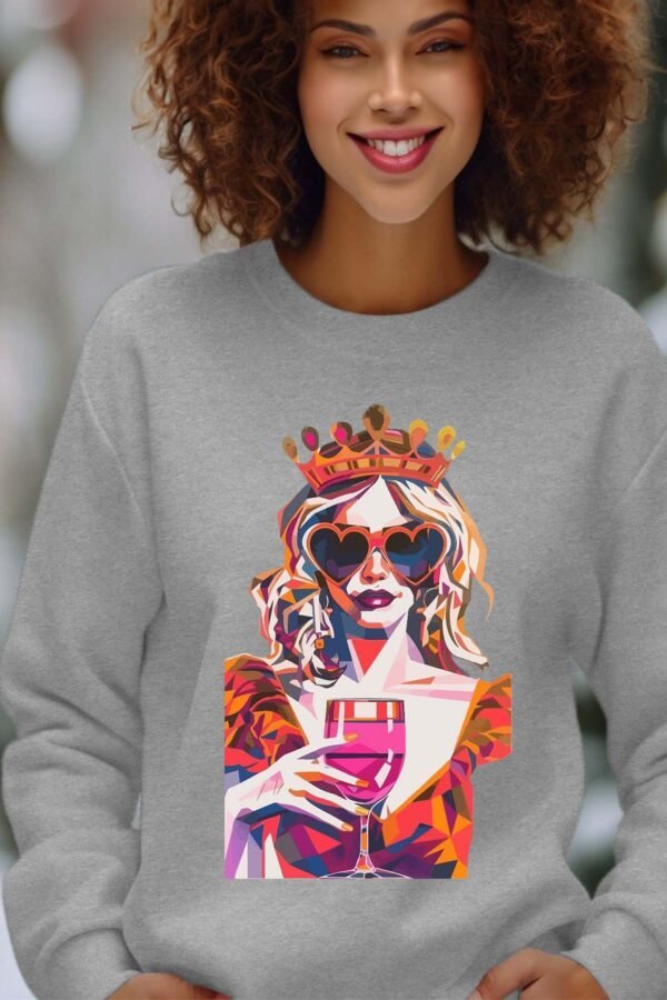 Sweat Col Rond Femme en Gros | Q Glasse