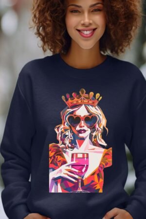 Sweat Col Rond Femme en Gros | Q Glasse