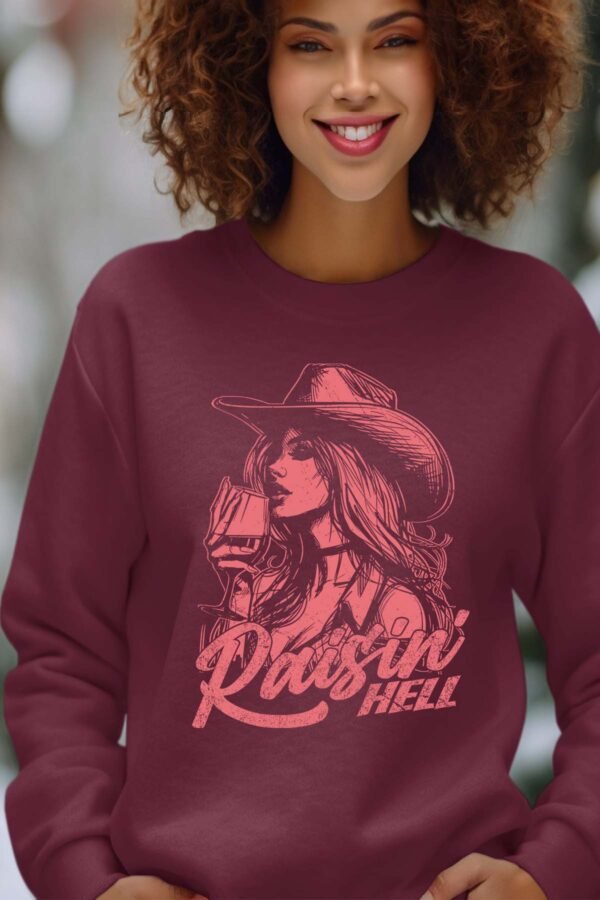Sweat Col Rond Femme en Gros | Raisin' hell