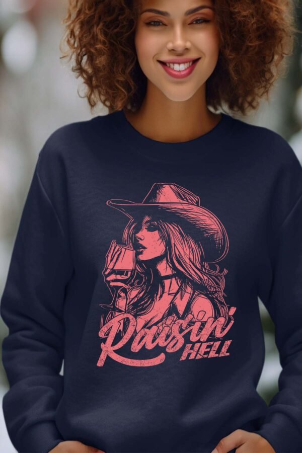 Sweat Col Rond Femme en Gros | Raisin' hell
