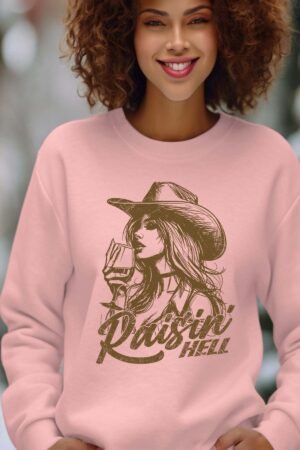 Sweat Col Rond Femme en Gros | Raisin' hell