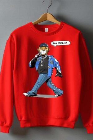 Say Drake - Sweat Col Rond  Homme