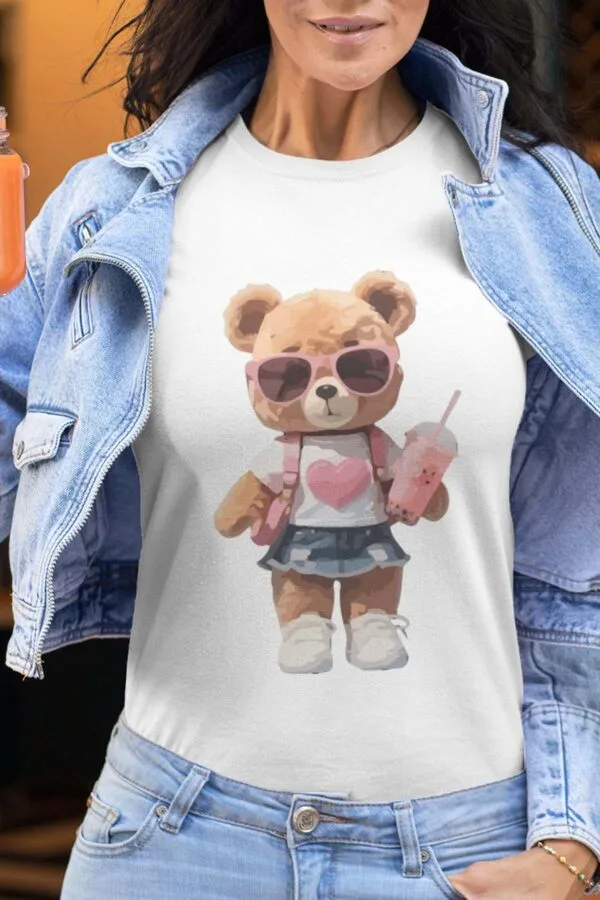 T-shirt Femme en Gros | peluche jupe