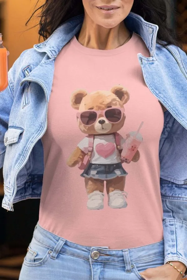 T-shirt Femme en Gros | peluche jupe