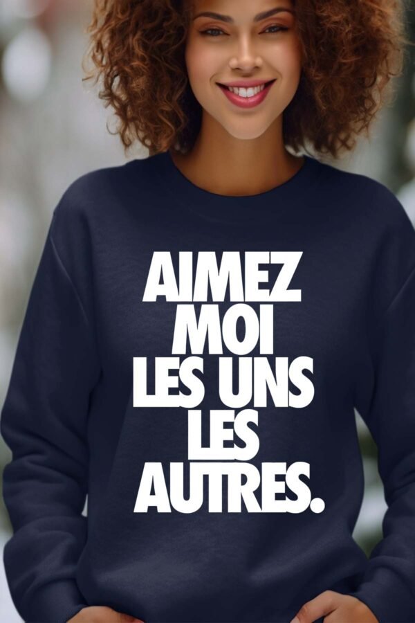 Sweat Col Rond Femme en Gros | aimez moi