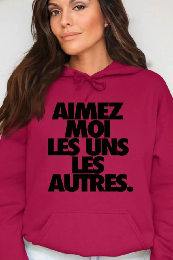 Sweat Capuche Femme en Gros | aimez moi