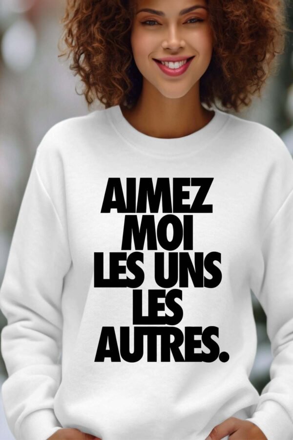 Sweat Col Rond Femme en Gros | aimez moi