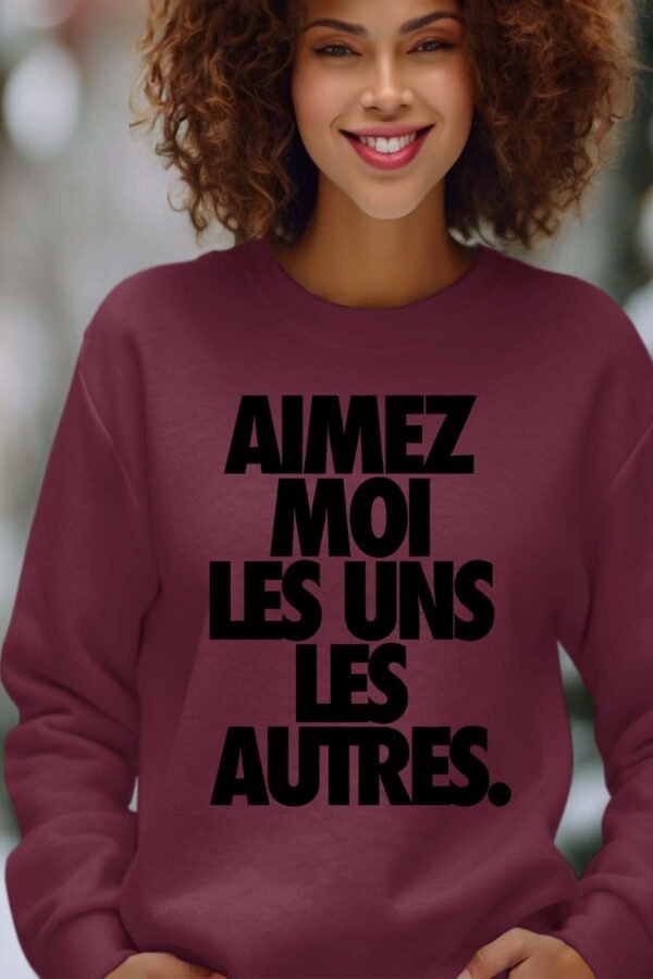 Sweat Col Rond Femme en Gros | aimez moi