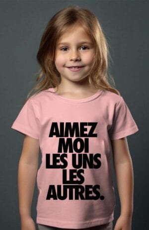 T-shirt Fille en Gros | aimez moi