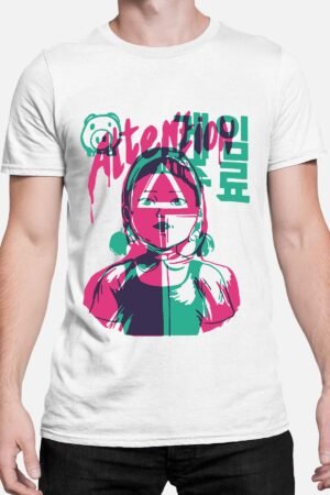 attention  squid - Tshirt Homme