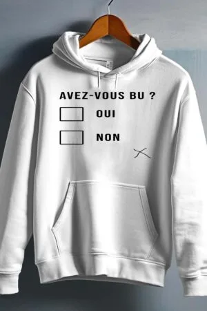 Sweat Capuche Homme en Gros | avez vous bu